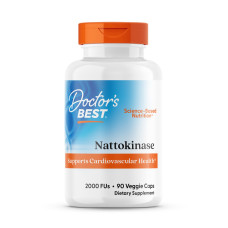 Наттокіназа 2.000 FUs, Doctor's Best Nattokinase, 90 капсул