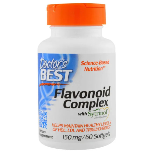 Фітостероли (Flavonoid Complex with Sytrinol), Doctor's Best, 60 капсул