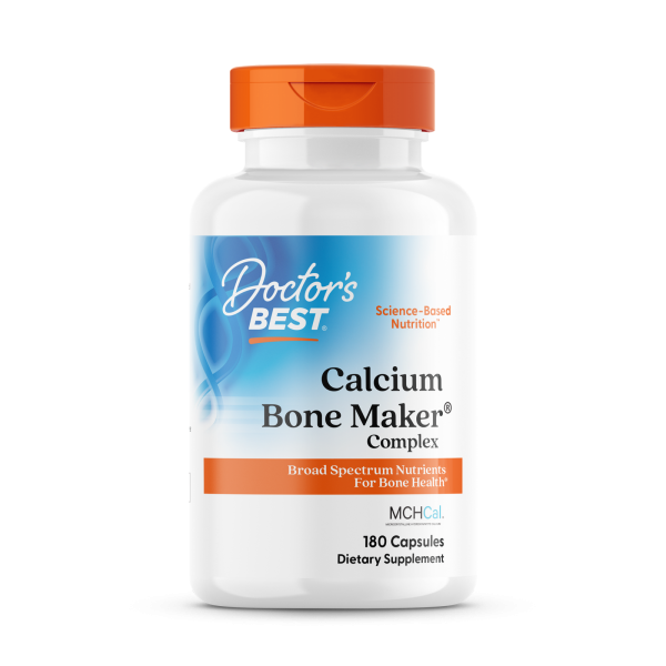 Комплекс для кісток, Calcium Bone Maker, Doctor's Best, 180 капсул