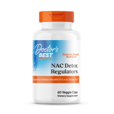Ацетилцистеїн, Doctor's Best NAC Detox Regulators, 60 капсул