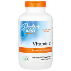 Витамин С 1000 мг, Doctor's Best Vitamin C, 360 капсул