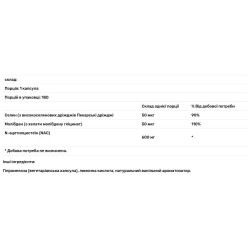 Ацетилцистеїн, Doctor's Best NAC Detox Regulators, 180 капсул