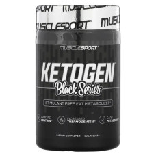 Жироспалювач, Black Series Ketogen MuscleSport, 90 капсул