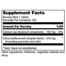 Біофлавоноїди, Douglas Laboratories Bioflavonoid, комплекс для кровообігу, 100 таблеток