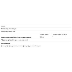 Кейп алоэ поддержка кишечника, Douglas Laboratories Cape Aloe, 100 капсул