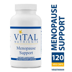 Поддержка при менопаузе, Vital Nutrients Menopause Support, 120 вегетарианских капсул