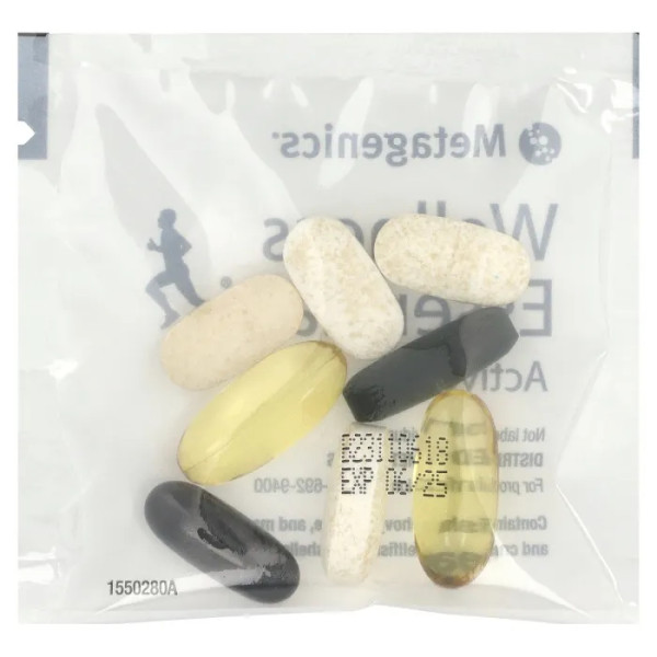Мультивітаміни, Wellness Essentials® Active, Metagenics, 30 пакетів