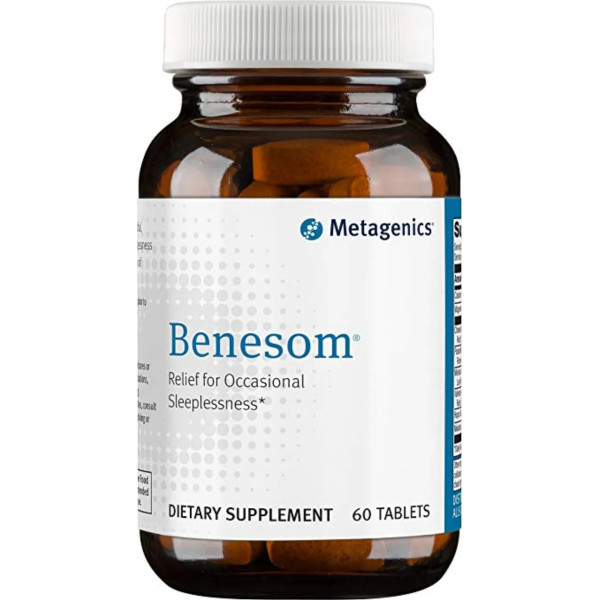 Здоровий сон і розслаблення, Benesom, Metagenics, 60 таблеток