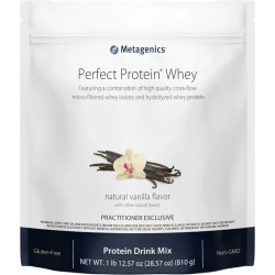 Сывороточный протеин ваниль, Perfect Protein Whey Metagenics, изолят и гидролизат, 810 г