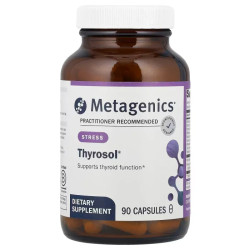 Поддержка щитовидной железы, Metagenics Thyrosol, 90 капсул