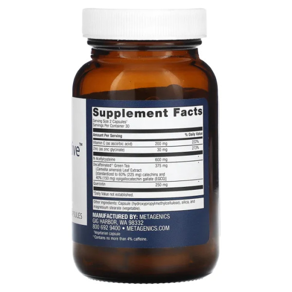 Підтримка здорової імунної відповіді, Immune Active, Metagenics, 60 капсул