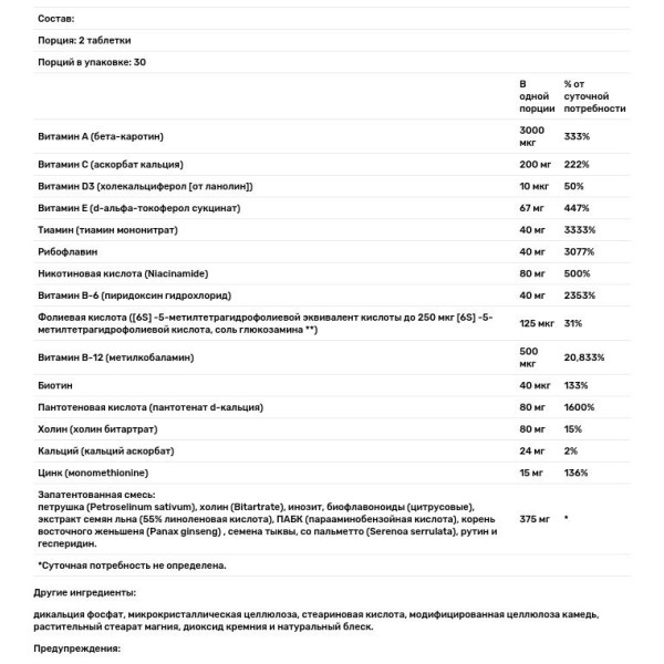 Мультивітаміни для хлопчиків-підлітків, Teen Boys Multivitamin, Michael's Naturopathic, 60 таблеток