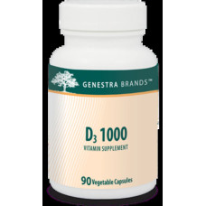 Вітамін D3 1000 МО, Genestra Brands Vitamin D3, 90 вегетаріанських капсул