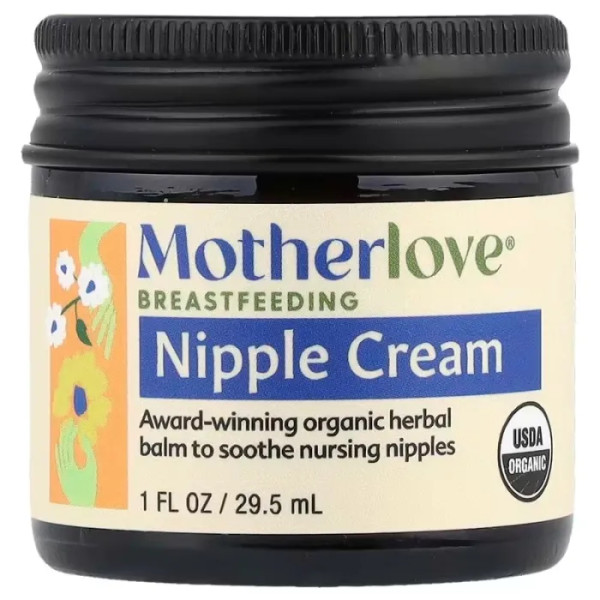 Крем для сосків, Nipple Cream, Motherlove, при грудному вигодовуванні, 29.5 мл
