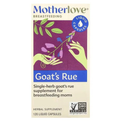 Козлятник лікарський, для грудного вигодовування, Goat's Rue Motherlove, 120 рідких капсул (525 мг на капсулу)