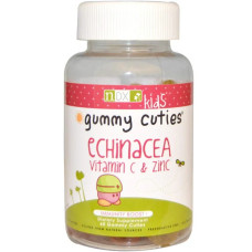 Ехінацея вітамін C та цинк для дітей, Natural Dynamix Kids Echinacea Vitamin C and Zinc, 60 жувальних цукерок