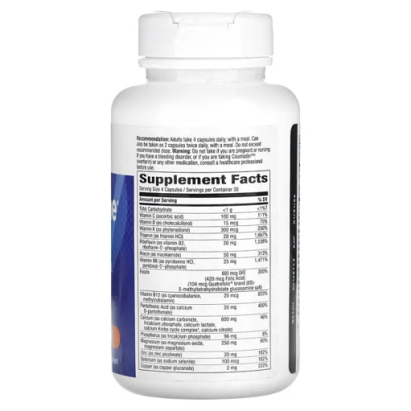 Вітаміни та мінерали для кісток, OsteoPrime, Nature's Way, 120 капсул