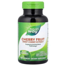 Екстракт черешні 1000 мг, Sweet Cherry Extract Nature's Way, 180 капсул (500 мг на капсулу)