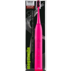 Зубная щетка звуковая гидроактивная, Megasmile Black Whitening II, розовая, 1 шт