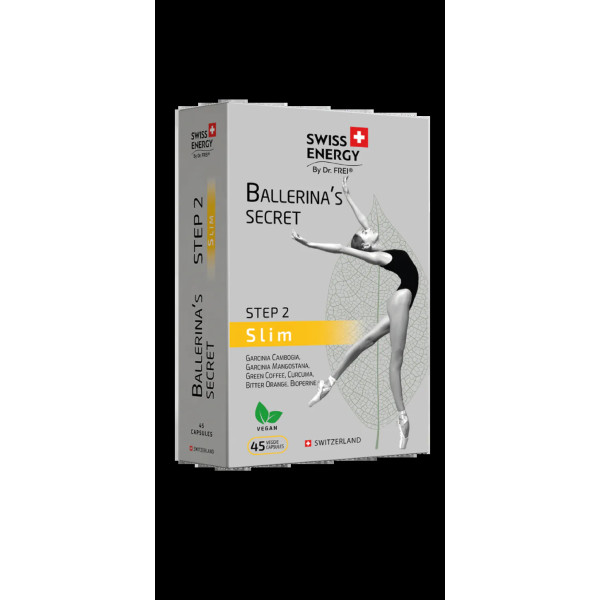 Програма для схуднення, СЕКРЕТ БАЛЕРИНИ, Ballerina's Secret SET, Swiss Energy, набір на курс у 1 місяць