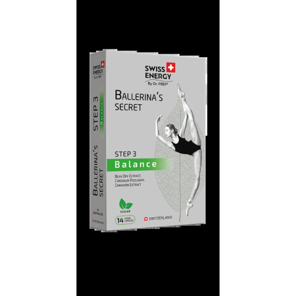 Програма для схуднення, СЕКРЕТ БАЛЕРИНИ, Ballerina's Secret SET, Swiss Energy, набір на курс у 1 місяць