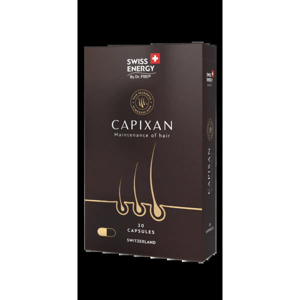 Здоров'я волосся, Capixan, Swiss Energy, зростання, зміцнення, відновлення, 30 капсул