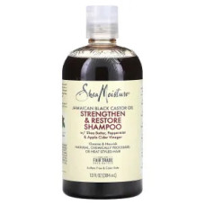 Шампунь, Shampoo SheaMoisture, зміцнювальний та відновлювальний, 384 мл