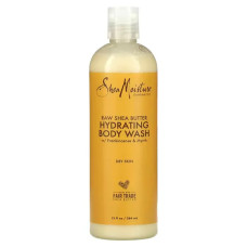 Гель для душу зволожуючий, Hydrating Body Wash SheaMoisture, сира олія ши, 384 мл