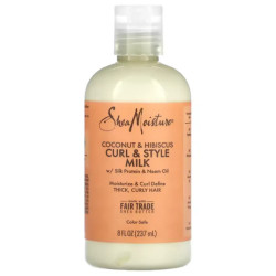 Молочко для укладки волос, SheaMoisture Curl & Style Milk, кокос и гибискус 237 мл