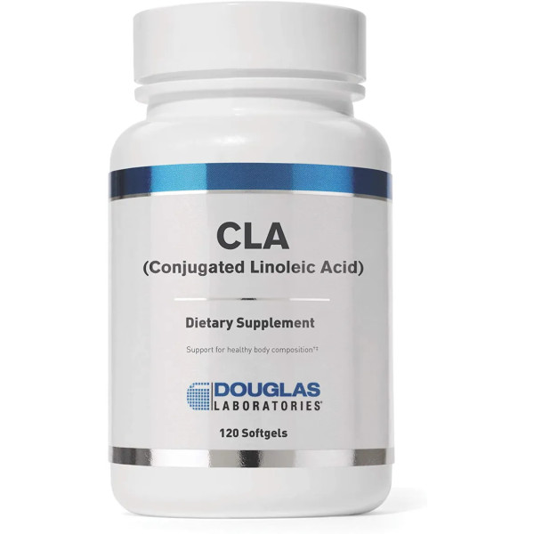 Кон'югована лінолева кислота, CLA (Conjugated Linoleic Acid), Douglas Laboratories, 120 капсул