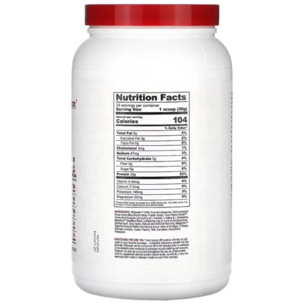 Ізолят сироваткового протеїну, ISOpwdr, Metabolic Nutrition, банановий крем, 690 г