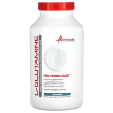 L глутамін порошок без смаку, Metabolic Nutrition L-Glutamine, 300 г