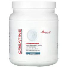 Креатин моногідрат 5000 мг, Metabolic Nutrition Creatine, фармацевтичний сорт без смаку 500 г