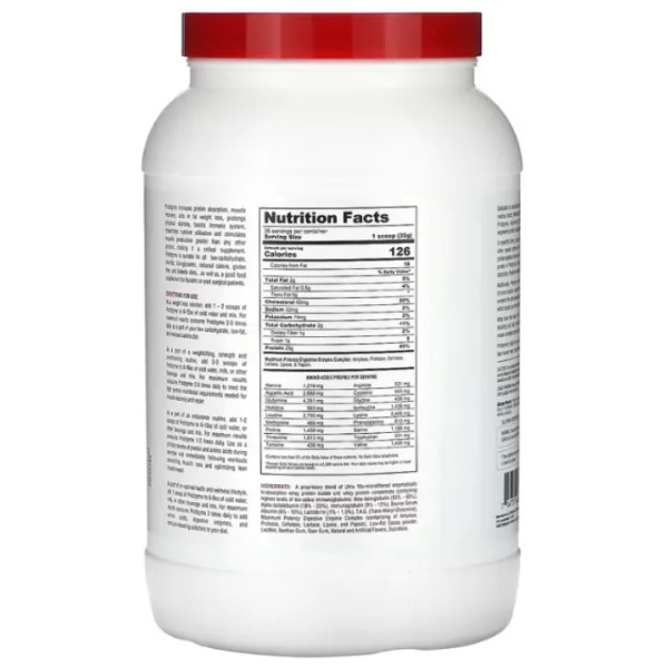 Сироватковий протеїн, спеціалізований, Protizyme, Metabolic Nutrition, нарощує м'язову масу та прискорює метаболізм, шоколадний торт, 910 г