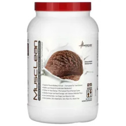 Гейнер для набору сухої м'язової маси, смак шоколадний молочний коктейль, MuscLean Metabolic Nutrition, 1133 г