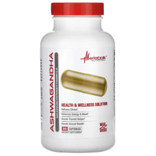Ашваганда, Metabolic Nutrition Ashwagandha, 90 вегетаріанських капсул