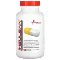 Підтримка цукру в крові, Insulean Metabolic Nutrition, контроль апетиту, 90 капсул