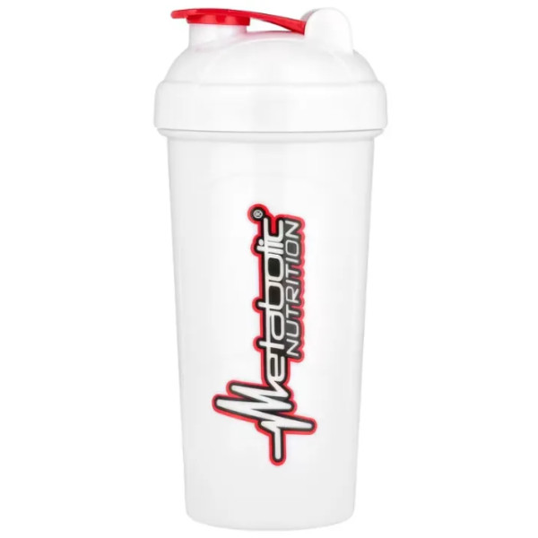 Шейкер, Shakercup, Metabolic Nutrition, білий, 820 мл