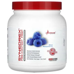Предтренировочный комплекс, Synedrex Metabolic Nutrition, вкус синяя малина, порошок, 420 г