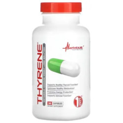 Тирен, Thyrene Metabolic Nutrition, формула для снижения веса, 30 капсул
