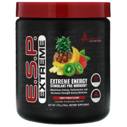 Предтренировочный комплекс вкус фруктовый пунш, Metabolic Nutrition ESP Extreme Energy Stimulant Pre-Workout, 275 г