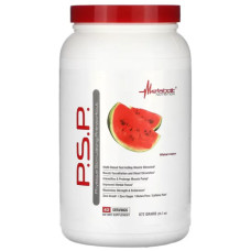 Передтренувальний комплекс, Metabolic Nutrition PSP Physique Stimulating Pre-Workout, кавун 672 г