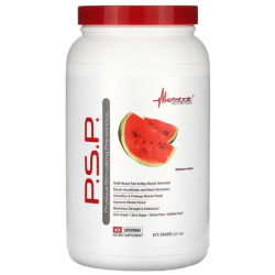 Передтренувальний комплекс, Metabolic Nutrition PSP Physique Stimulating Pre-Workout, кавун 672 г