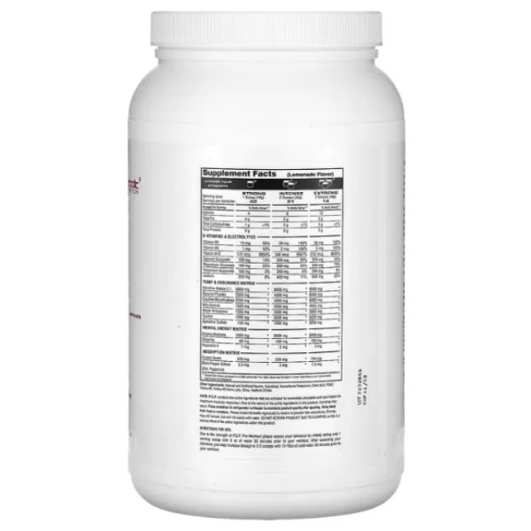 Передтренувальний комплекс, PSP Physique Stimulating Pre-Workout, Metabolic Nutrition, швидкодіючий стимулятор м'язів, лимонад, 672 г