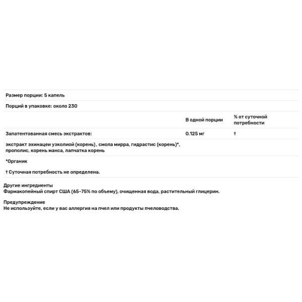 Здоров'я ротової порожнини, тонік, Mouth Tonic, Herbs Etc., 29,5 мл