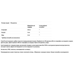 Концентрат хлорофілу без спирту Herbs Etc. ChlorOxygen, м'ятний смак, 59 мл