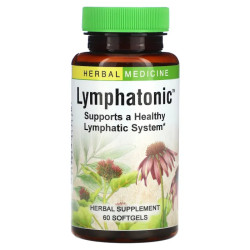 Лимфатоник, для поддержки лимфатической системы, Herbs Etc. Lymphatonic, 60 гелевых капсул
