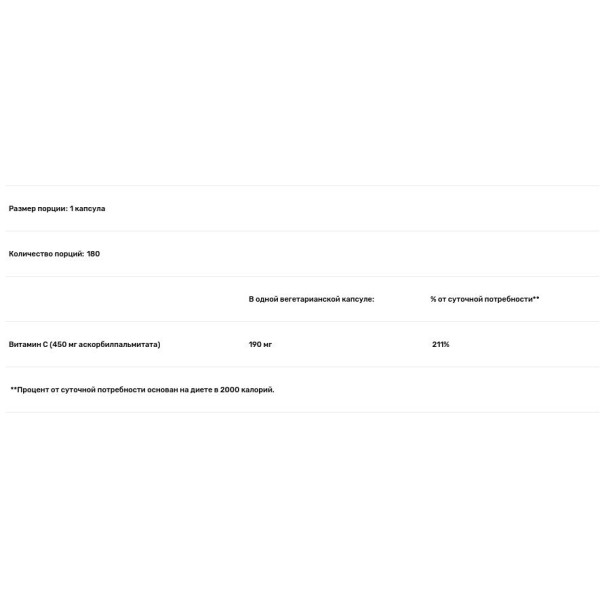 Аскорбілпальмітат, Ascorbyl Palmitate, Pure Encapsulations, 90 капсул