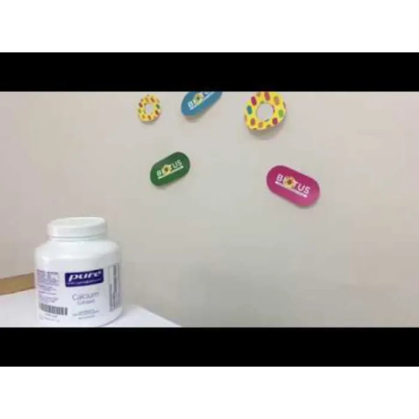 Кальцій (цитрат), Calcium (citrate), Pure Encapsulations, для здоров'я кісток та зубів, товстої кишки та серцево-судинної системи, 300 мг, 180 капсул (150 мг у капсулі)