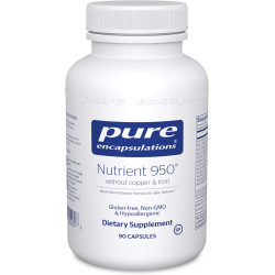 Мультивітаміни та мінерали без заліза та міді, Nutrient 950 Pure Encapsulations, 90 капсул